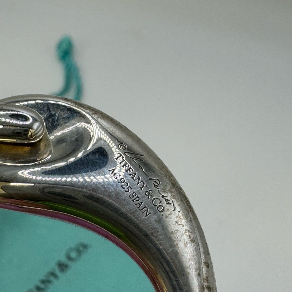 Tiffany & Co eternal circle 925 Sterling silver pendant only - Picture 8 of 10